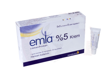EMLA %5 KREM, 5 ADET