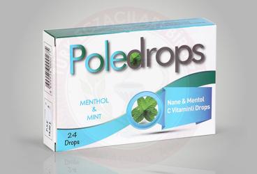 POLEDROPS NANE & MENTOL PASTIL 24 pastil
