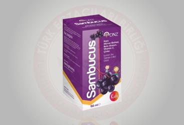 DNZ SAMBUCUS KARA MURVER EKSTRESI 125 ml şişe