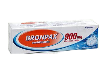 BRONPAX 900 MG EFERVESAN TABLET, 20 ADET