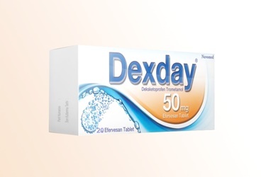 DEXDAY 50 MG EFERVESAN TABLET, 20 ADET