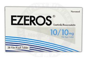 EZEROS 10 MG/10 MG FILM KAPLI TABLET, 28 ADET