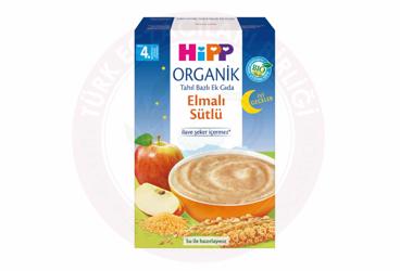 HIPP ORGANIK IYI GECELER TAHIL BAZLI EK GIDA SUTLU ELMALI 250 g toz